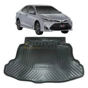 toyota corolla 5d pvc trunk mat