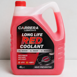 carrera long life red coolant 4 liter (heat preventive)