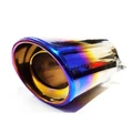 hks burnt tip silencer pipe version a53